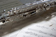 Saxophone and old Sheet music
