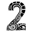 number ornament - 2 -