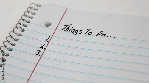 Photo: To do list To do list