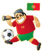 Footbal mascote Portugal