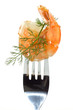 Foto: Garnele mit Dill Garnele mit Dill