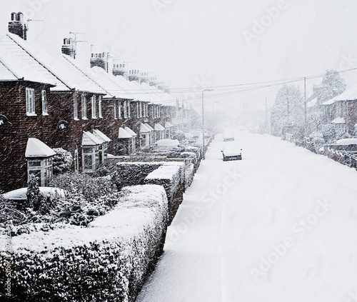 Photo: Snowing Snowing