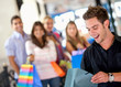 Shopping man
