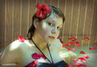 girl in spa