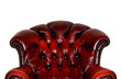Red leather chair