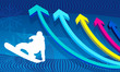 Snowboarding graphic