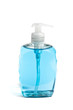 Liquid Soap in Blue Bottle
