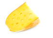 piece of cheese isolated on white piece of cheese isolated on white