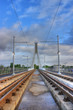 Luas station in Dublin Ireland
