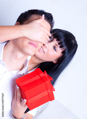 Photo: paar geschenk paar geschenk