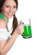 St Patricks Beer Woman