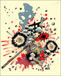 Comic book explosions