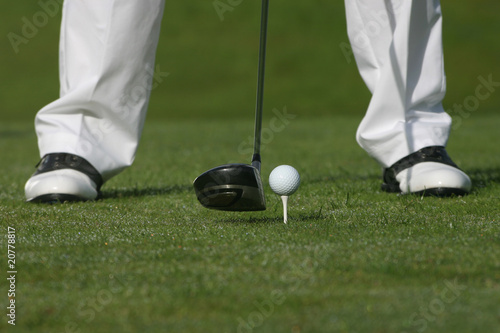 golf driving position