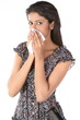 Indian teenage girl with health cautious