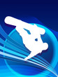 Snowboarding graphic