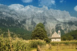 Prokletije mountains, view from Thethi village, Albania