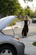 Woman Hitch Hiker