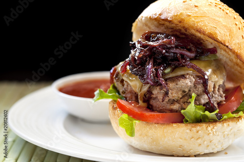 Photo: Healthy Hamburger Healthy Hamburger