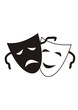 Theatrical masks Theatrical masks