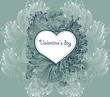 Background with heart