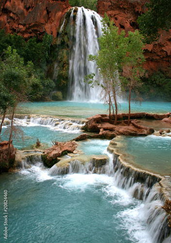 Photo: Havasu Falls Waterfall Havasu Falls Waterfall