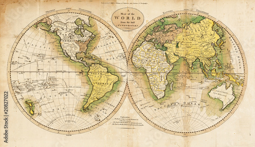 Illustration: High-Quality Antique Map High-Quality Antique Map