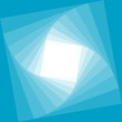Modern blue and white abstract squares