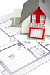 Hausmodell mit Grundriss