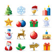 christmas icons christmas icons