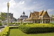 Wat Rajanadda buddhist temple in Bangkok, Thailand