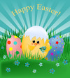 Easter greetings card