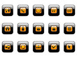 Vector buttons set for web applications