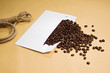 Coffee from envelope