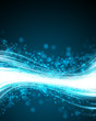 abstract  waves background