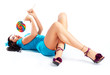 girl with a lollipop
