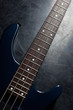 black guitar