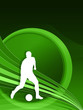 Footballer background