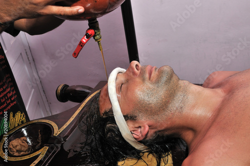Photo: Shirodhara Shirodhara