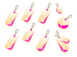 icon etichette fuczia