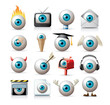 eyes icon set