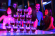 Photo: Young adults at a nightclub Young adults at a nightclub