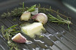 Butter in der Pfanne
