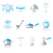 Vektor: kitchen utensil icons kitchen utensil icons