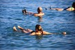 Baignade à la mer Morte