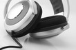 Headphones close-up