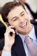 Photo: Business man on the phone Business man on the phone