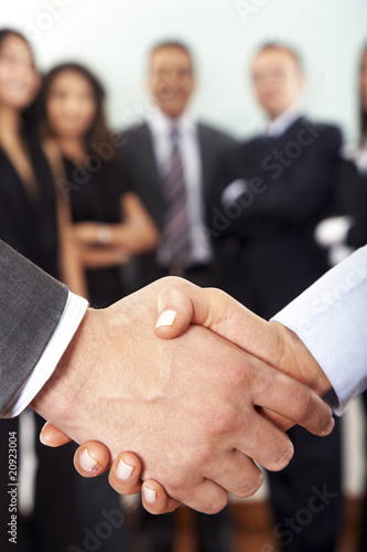 Photo: business agreement business agreement