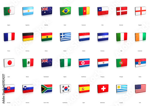 World+flags+banner