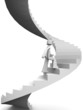 Destination to success of life concept