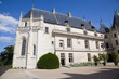 Chaumont Chateau courtyard. France